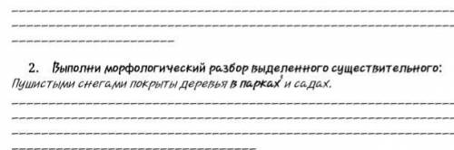 сделать морфологический разбор существительного (в парах) Вот фото