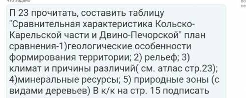 География 9 класс.Задание нужно выполнить в виде таблицы...​​