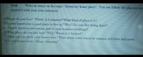 Write an essay on the Topic about my home Place you can Follow The Plan and also expanded it with