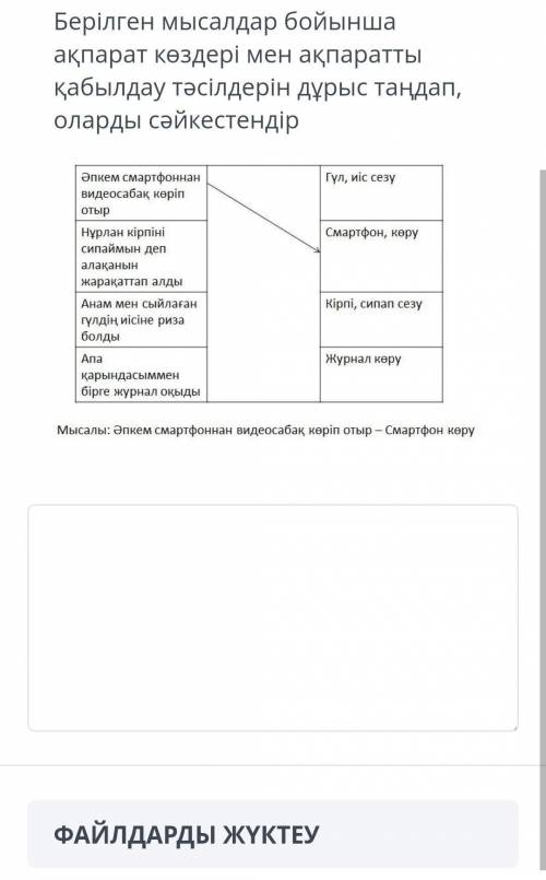 ТАПСЫРМАНЫҢ МӘТІНІ не деп жазамын? ​