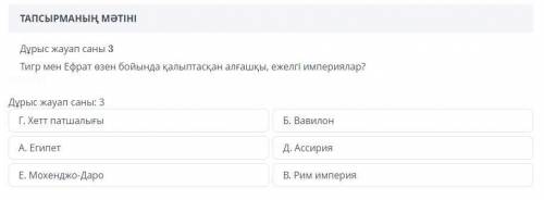 Тигр мен евфрат өзен бойында қалыптасқан алғашқы, ежелгі империялар РОБОТ РОБОТОВИЧ НЕ УДАЛЯЙ