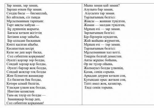 Тенеу деген не ?тенеу бар осы өленнен бір мысал кереек ​