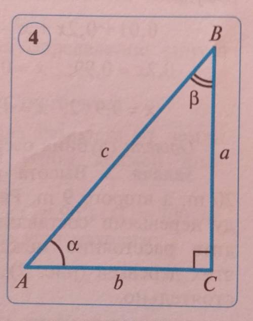 в прямоугольном треугольнике ABC угол C равен 90°, c = 7V2 см - гипотенуза, b=7см - катет. Найдите к