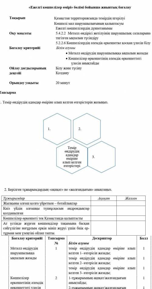 Казахстан Б.Ж.Б комектесиндерш​