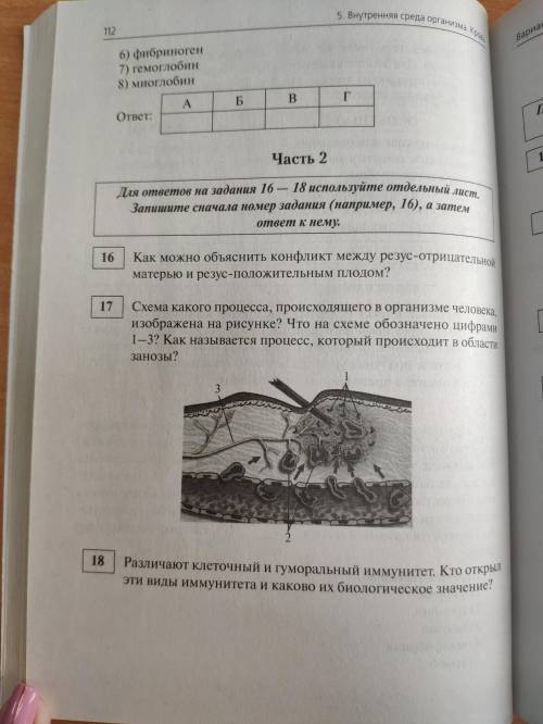 самостоятельная по биологии