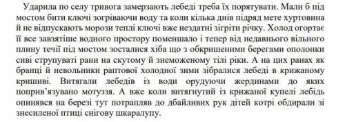 Записати текст, розставити розділові знаки. Після кожного речення напишіть його вид.