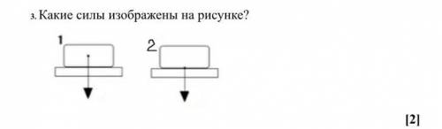 Какие силы изображены на рисунке?