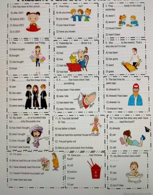 PRESENT PERFECT vs PAST SIMPLE​