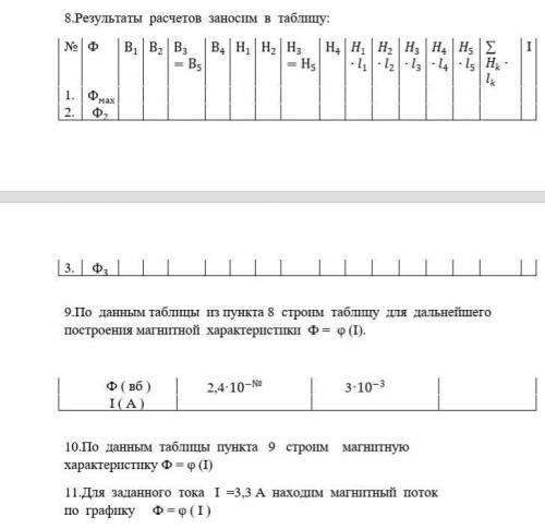 Практическическая работа Цель работы: Расчет неразвлетвлённых магнитных цепей. ХОД РАБОЫ:Рассмотреть