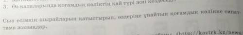 Сын есімнің шырайларын қатыстырып, өздеріңе ұнайтын қоғамдық көлікке сипаттама жазындар срооонооо​ о