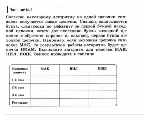 Надо заполнить 2 таблицы по информатике.