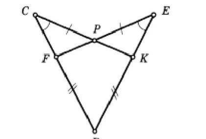 3. На рисунке СD=DЕ, СР=РЕ, ∠FСР = ∠КEР . Докажите, что DF=DK.​