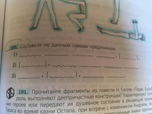 Составьте по данным схемам предложения.Не отправляйте ответы с готовых домашних заданий