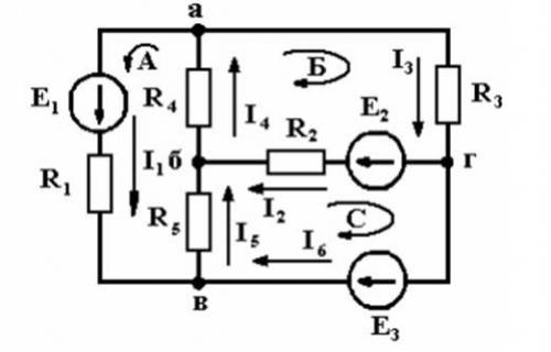 Задание Задана схема замещения цепи (рис.2) и значения всех сопротивлений приемников и ЭДС источнико