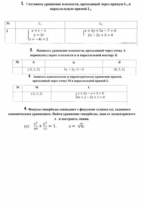 Геометрия, метод координат