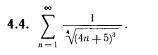 1,4 задания-Доказать сходимость ряда и найти его сумму 2,4-5,4- Исследовать на сходимость указанные