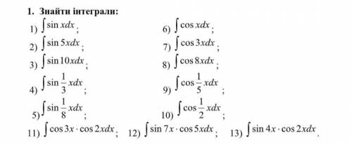 Добрый день не могли бы вы мне с математикой решить интегралы я не очень понимаю но может вы мне зар
