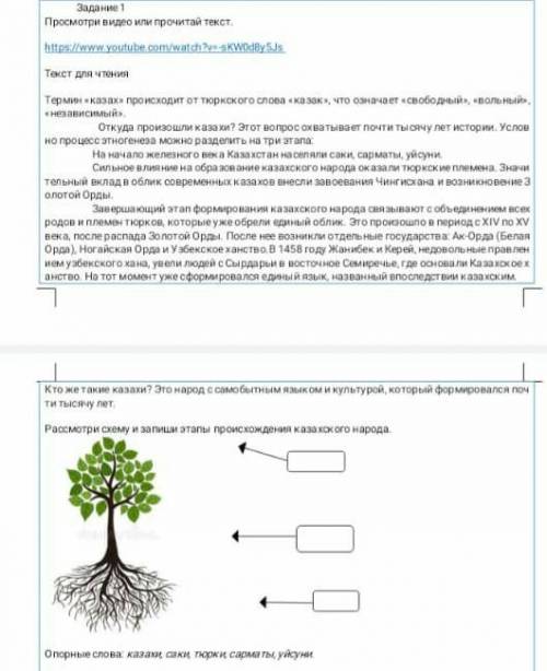 Термин «казах» происходит от тюркского слова «казак», что означает «свободный», «вольный», «независи