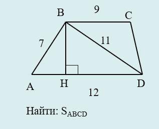 Найдите площадь. Геометрия 8 класс.