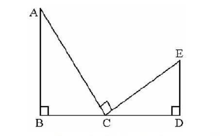 Даны треугольники ABC и CED. Если AB = 9 см, BC = 4 см и CD = 6 см, найдите ED. ​