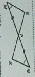 Докажите что MS = QR (смотрите фото) Вместо черточек, вставьте пропущенные слова. Для доказательства