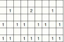 На поле игры «Сапёр» в некоторых клетках стоит по одной мине. В остальных клетках расставлены числа,