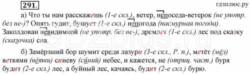 Русский язык Ладыженская 6 класс упр 291​