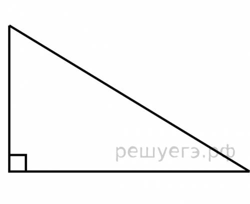 Пло­щадь пря­мо­уголь­но­го тре­уголь­ни­ка равна Один из ост­рых углов равен 30°. Най­ди­те длину г