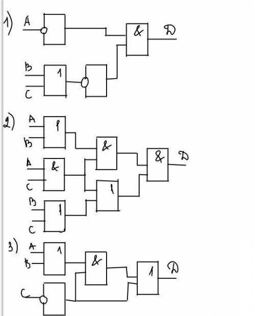 Решите по информатике логические элементы