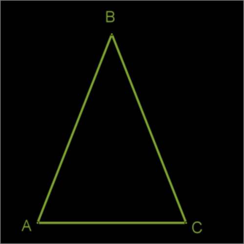 Δ — равнобедренный, =, ∡+∡= 160°. Определи величину∡. 1. Назови равные углы в этом треугольнике (наз