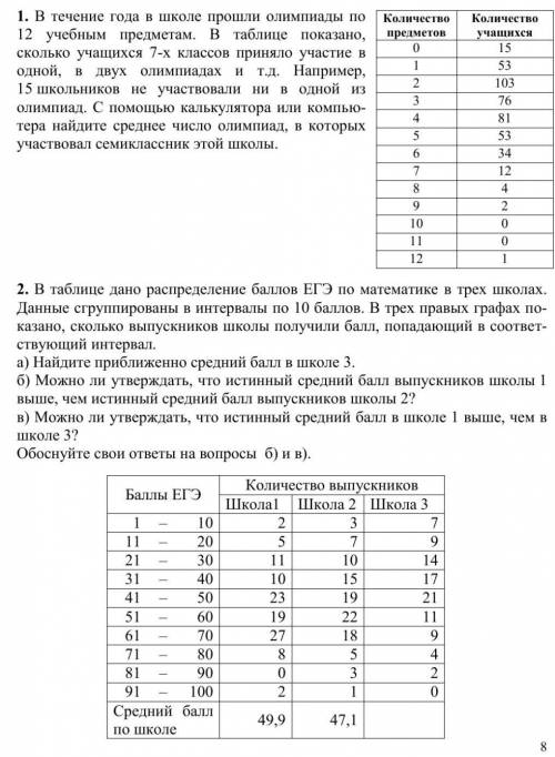 решить хотя бы что-то, )) С решением если можно