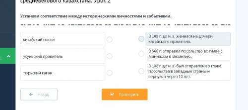 Установи соответствие между историческими личностями и событиями.