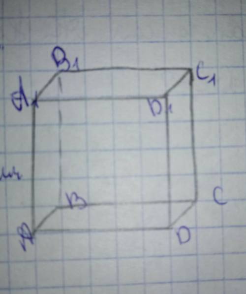 СОР Последние ( В прямоугольном параллелепипеде abcda1b1c1d1, AD=3, AA1=2√6, AB=4. Найдите диагональ