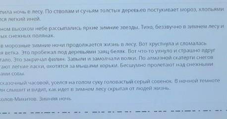 Прочитай текст. В каком абзаце находится предложение, в котором заключена основная мысльтекста?​