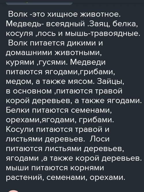 6 класс Составить таблицу питания животныхоппФормы питанияУ кого из животныхТакое питаниеОсобенности