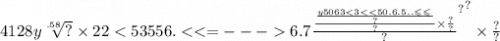 4128y \sqrt[.58]{?} \times {22 < 53556. < < = - - - 6.7 { \frac{ \frac{ \frac{y5063 < 3 < < 50.6.5.. \leqslant \leqslant }{?} }{?} \times \frac{?}{?} }{?} }^{?} }^{?} \times \frac{?}{?} \\