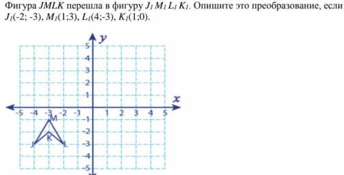 обратите внимание! Нужно построить фигуру, определить вид преобразования, определить центр гомотетии