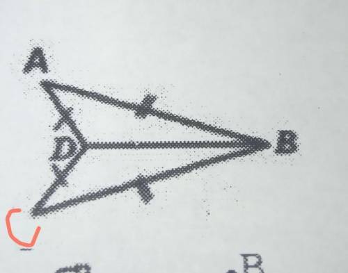 На рисунку DC=AD, AB=Доведіть що кут ABD=куту CBA​