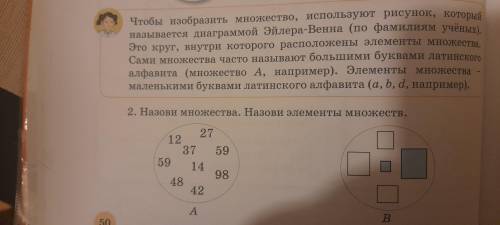 Чтобы изобразить множество, используют рисунок, диограмма Эйлера-Венна. Это круг, внутри которого ра