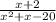 \frac{x+2}{x^{2} +x-20}