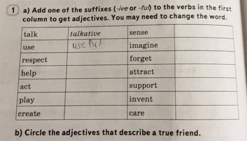 column to get adjectives. You may need to change the word.senseuseimagineusefulforgetrespecthelpattr