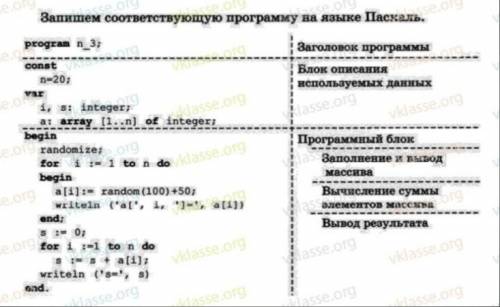 Измените решение задачи (на языке программирования Паскаль) используя следующие данные: считайте кол