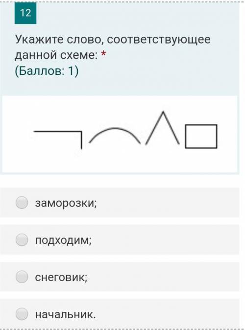 Укажите слово соответствующее данные схемы заморозки подходим снеговик начальник​