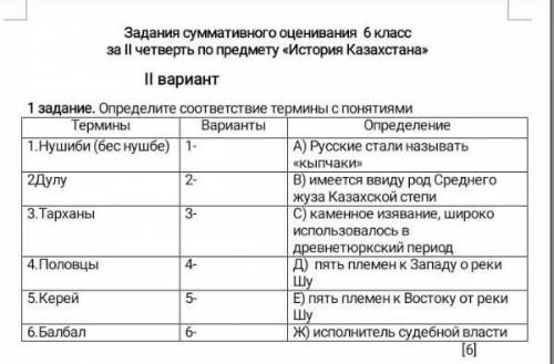 Определите соответствие термины с понятиями​