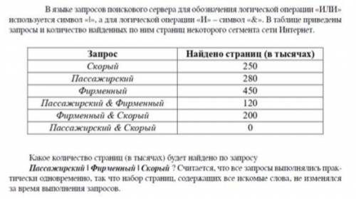 ￼ В языке запросов к поисковому сервису для обозначения логической операции «ИЛИ» используется симво