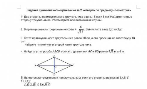 с Соч по геометрии! 8 класс!