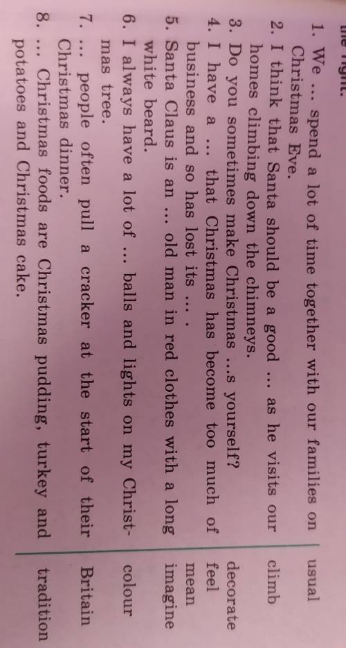 2. Complete the sentences using the derivatives of the words onthe right​