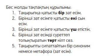 «Әбділда Тәжібаев» тақырыбына бес жолды тақпақ дайында.