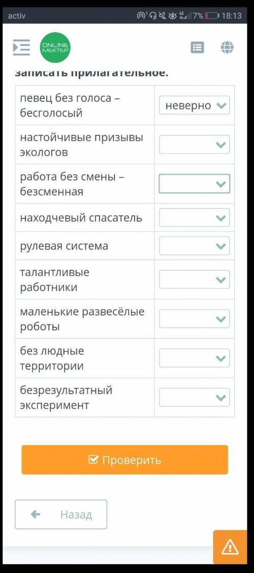 Калейдоскоп профессий будущего. Произношение и написание суффиксов, приставок в именах прилагательны