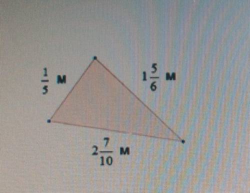 1 м5. Найдите периметр треугольника: ​